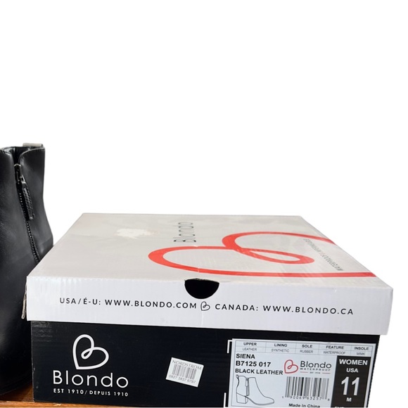 Blondo Siena Waterproof Leather Booties Size 11 - Picture 9 of 9